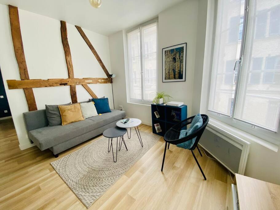 Les Beaux Arts, Appartement Au Coeur De Rouen Zewnętrze zdjęcie
